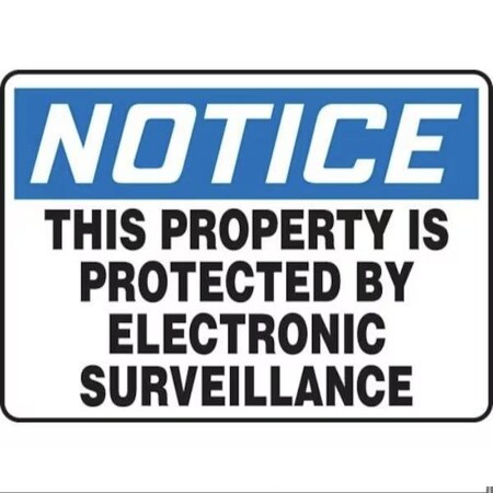 Accuform OSHA NOTICE SAFETY SIGN THIS SHMASE803VS SHMASE803VS